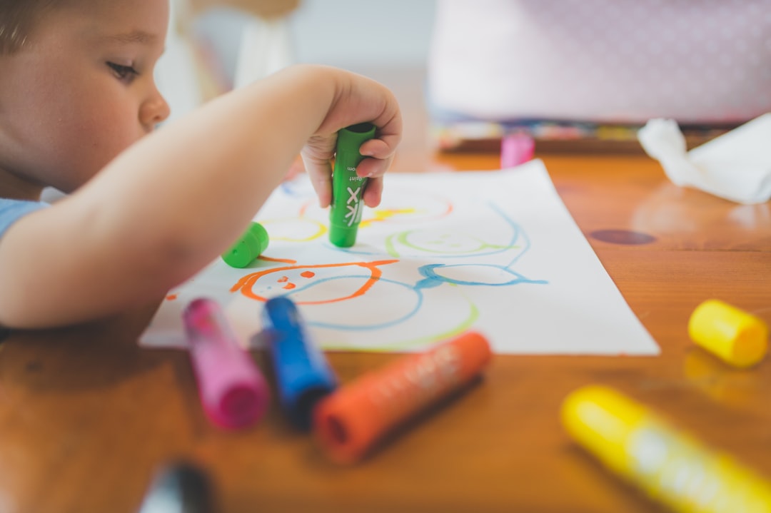子どものお絵かき