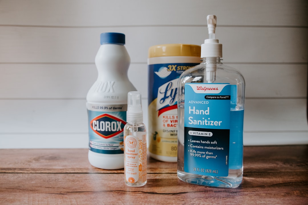 cleaning spray stain removal supplies kit