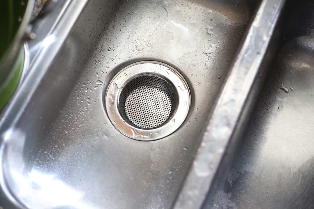 clean sink drain pipe clear