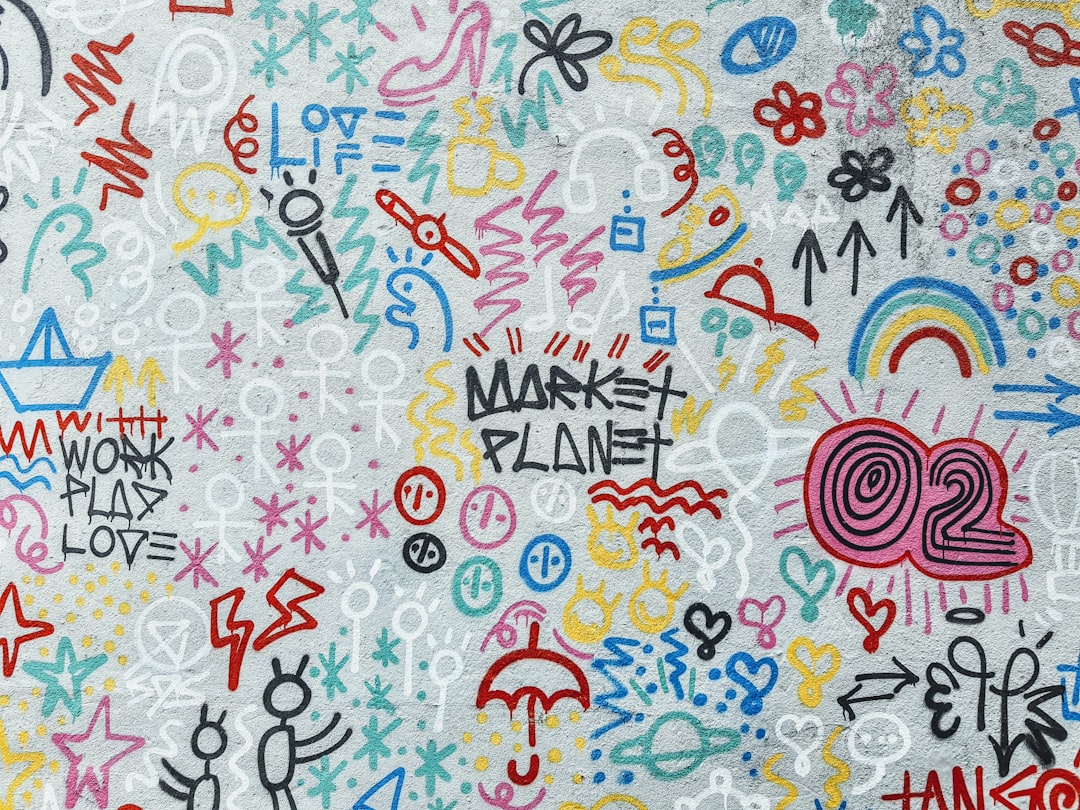 Crayon wall