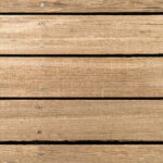 Wooden deck cleaning